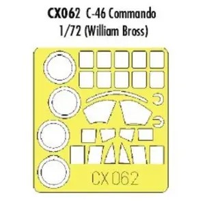 MAQUETTE C 46 COMMANDO WIL 1/72 EDUARD CX062 pas cher
