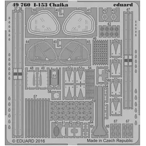 Eduard I-153 Chaika pour ICM pas cher