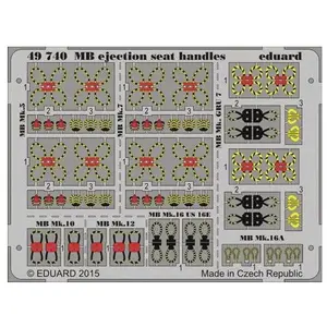 Eduard MB ejection seat handles pas cher