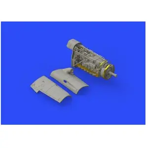 Eduard Bf 109F moteur & fuselage guns f. pas cher