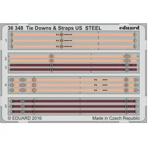 Eduard Tie Downs & Straps US STEEL pas cher