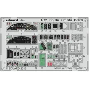 Eduard B-17G pour Airfix pas cher