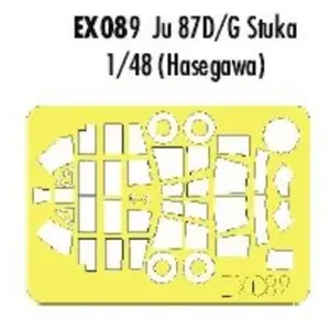 Comparateur de prix : MAQUETTE JU 87D/G STUKA HASEGAWA 1/48 EDUARD EX089