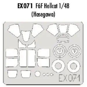 Comparateur de prix : MAQUETTE F6F HELLCAT HASEGAWA 1/48 EDUARD EX071