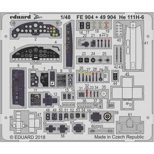 Eduard He 111H-6 pour ICM pas cher