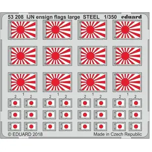 Eduard IJN ensign flags large STEEL pas cher