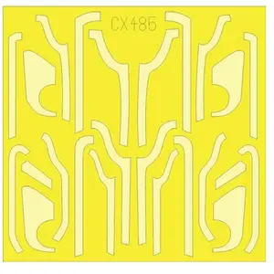 Eduard B-17G antiglare panels(VE production)for Airfix pas cher