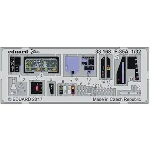 Eduard F-35A pour Italeri pas cher