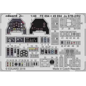 Eduard Ju 87B-2/R2 pour Airfix pas cher