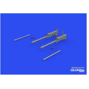Eduard A6M3 cannon barrels & cockpit guns PRINT for