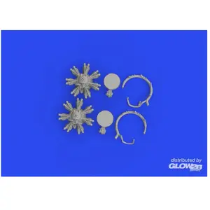 Comparateur de prix : 1:48 Eduard 648866 Anson Mk. I Engines - Resin - Airfix Resin onderdeel