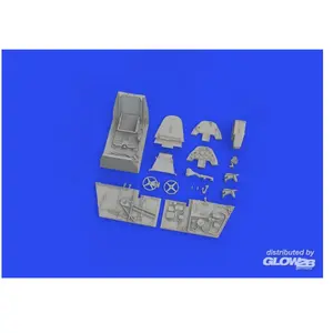 Eduard Bf 109F cockpit PRINT 1/48 pas cher