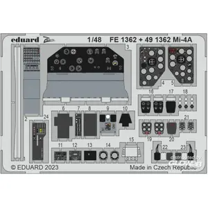 Eduard Mi-4A 1/48 TRUMPETER pas cher
