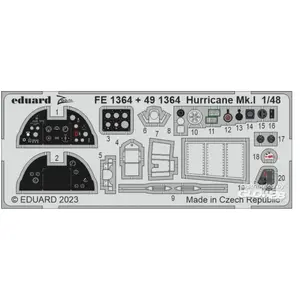 Eduard Hurricane Mk.I 1/48 HOBBY BOSS pas cher