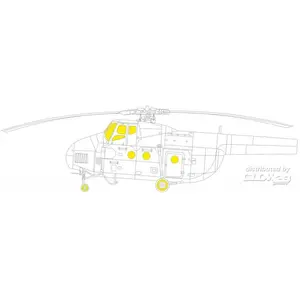 Eduard Mi-4A 1/48 TRUMPETER pas cher