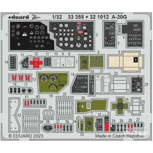 Eduard A-20G 1/32 HKM pas cher