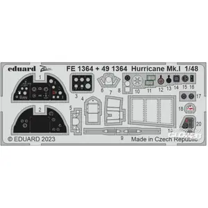 Eduard Hurricane Mk.I 1/48 HOBBY BOSS pas cher