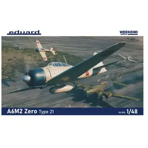 Eduard A6M2 Zero Type 21 1/48 Weekend edition pas cher