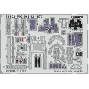 Eduard MiG-29 9-12 1/72 GREAT WALL HOBBY pas cher