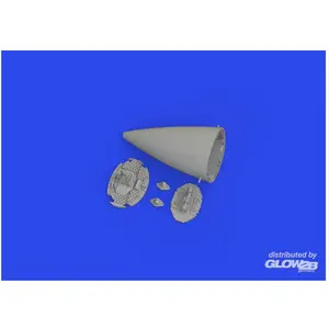Eduard F-16 radar tardif PRINT 1/48 KINETIC pas cher