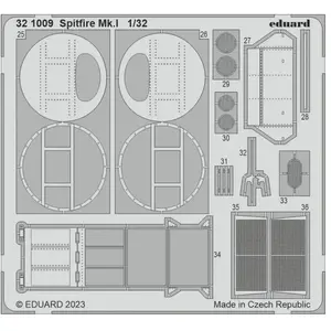 Eduard Spitfire Mk.I 1/32 KOTARE pas cher