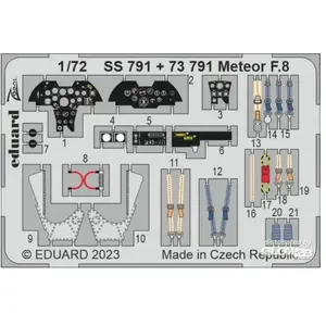 Eduard Meteor F.8 1/72 pour AIRFIX