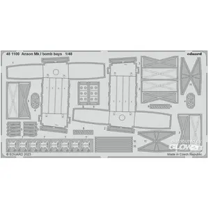 Eduard Anson Mk.I bomb bays 1/48 for AIRFIX pas cher