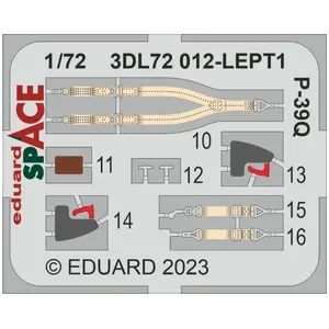 Eduard P-39Q SPACE 1/72 pour ARMA HOBBY pas cher