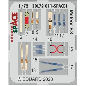 Eduard Meteor F.8 SPACE 1/72 pour AIRFIX pas cher