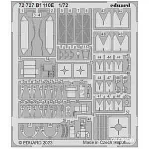 Eduard Bf 110E 1/72 pour pas cher