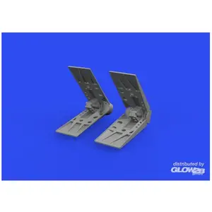 Eduard F-16 airbrakes PRINT 1/48 for KINETIC pas cher