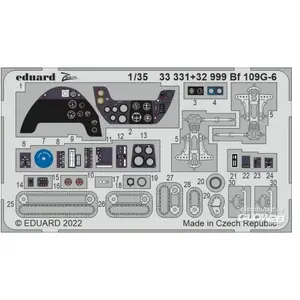 Eduard Bf 109G-6Vendu pargalaxus