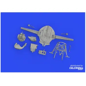 Eduard F4F-4 wheel bay PRINT 1/48 pas cher