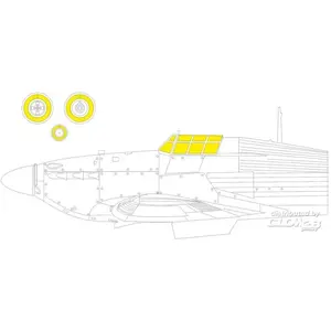 Eduard Hurricane Mk.IIb TFace 1/32 REVELL pas cher