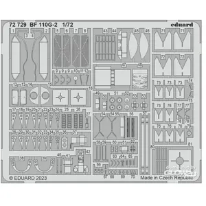 Eduard Bf 110G-2 1/72 pas cher