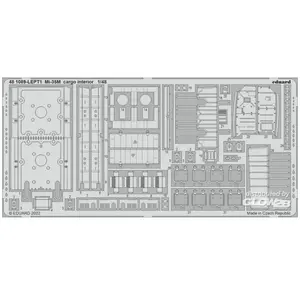 Kit d'accessoires pour modélisme - EDUARD - Mi-35M - Cargo intérieur - Photoetch 1:48 pas cher