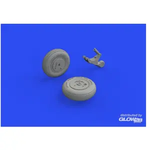 Eduard A6M3 wheels pour