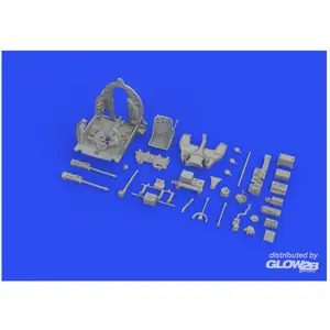 Eduard A6M3 cockpit PRINT pour pas cher