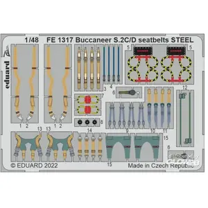 Eduard Sellettes Buccaneer S.2C/D STEEL pour AIRFIX