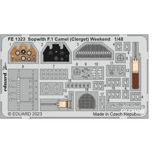 Eduard Sopwith F.1 Camel (Clerget) Weekend pour