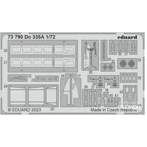 Eduard Do 335A pour HOBBY 2000 / DRAGONVendu pargalaxus