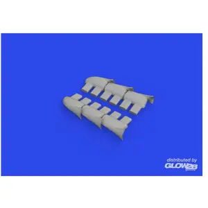 Eduard Hurricane Mk.II queue de poisson d'échappement PRINT 1/32 REVEL... pas cher