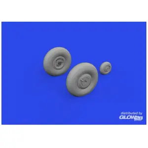 Eduard Hurricane Mk.II wheels 1/32 REVELL pas cher