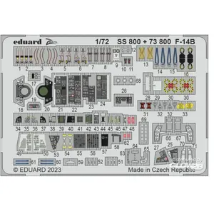 Maquette F-14B Tomcat - EDUARD - Zoom couleur 1:72 - Kit de modélismeVendu pargalaxus