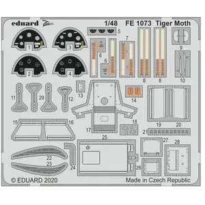 Eduard Tiger Moth pour Airfix