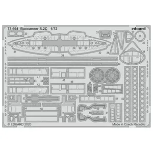 Buccaneer S.2c For Airfix - 1:72e - Eduard Accessories pas cher
