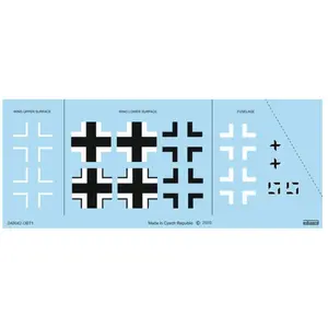 Eduard Bf 109G-10 Erla national insignia pourVendu pargalaxus