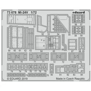 Eduard Mi-24V pour Zvezda pas cher