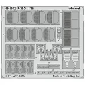 Eduard P-38G pour Tamiya pas cher