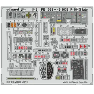 Eduard F-104G en retard pour la cinétique pas cher